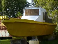 33' x 10' Steel Workboat With Winch