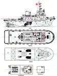 33m Ocean Going Tug & 100m Barge