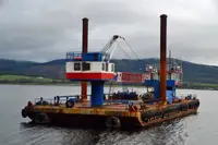 51M BARGE WITH CRANE FOR SALE