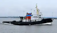 Ice class vintage tug Fram.