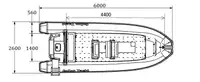 NEW BUILD - 6m Alloy RIB