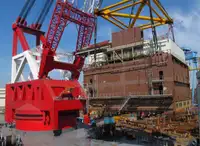 3800t Crane Barge Cheap Sale